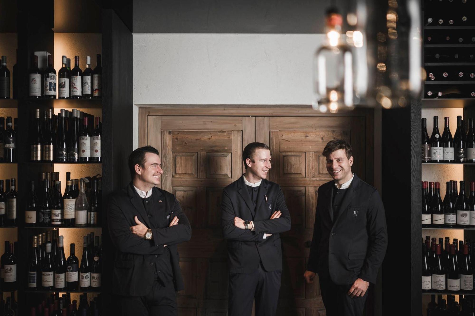 Santre Dolomythic Home ブレッサノーネ エクステリア 写真 The team of the restaurant